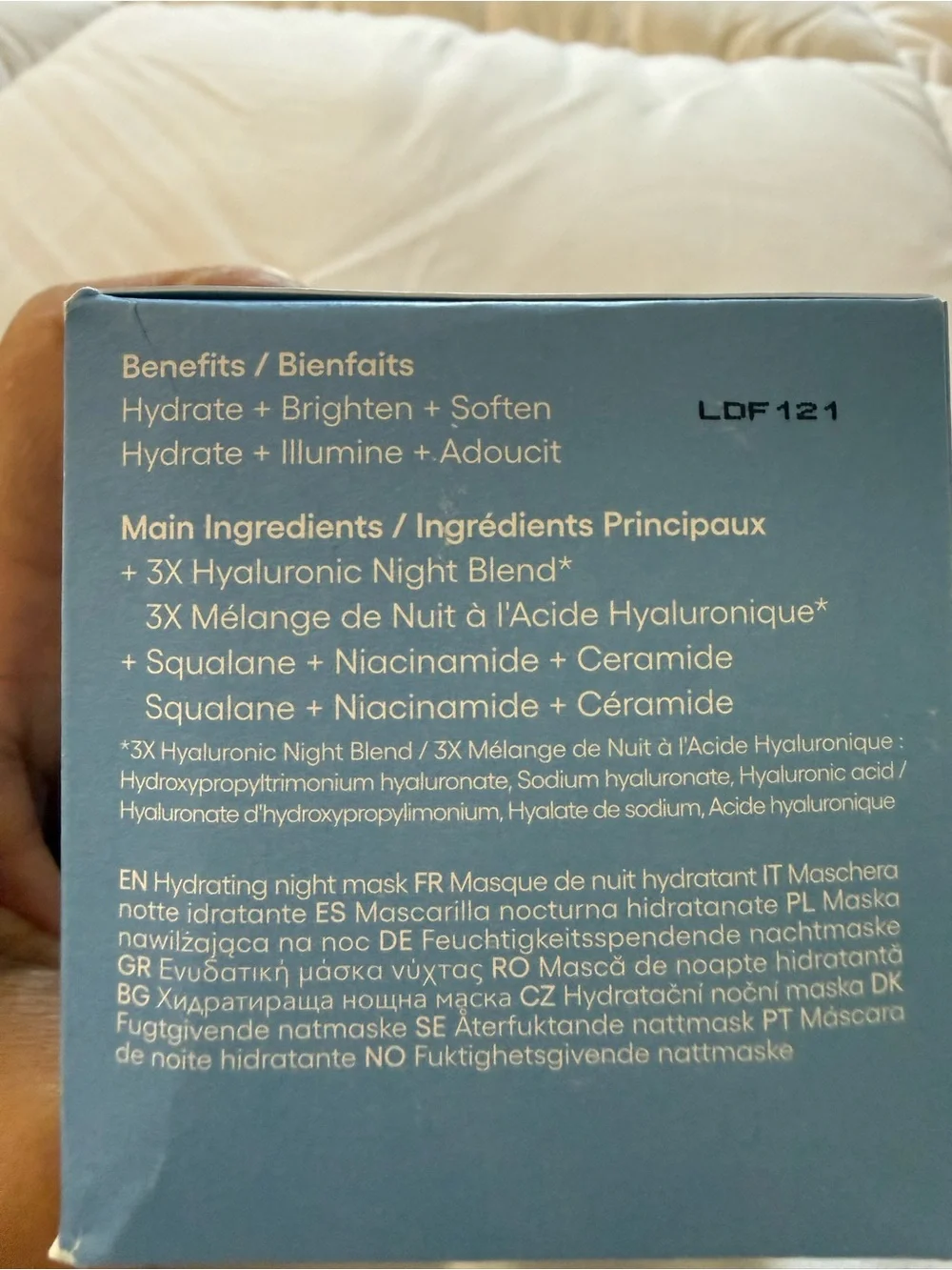 LANEIGE overnight gel